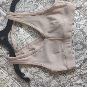 ALO Yoga Lavender Cloud Togetherness Ribbed Sports Bra